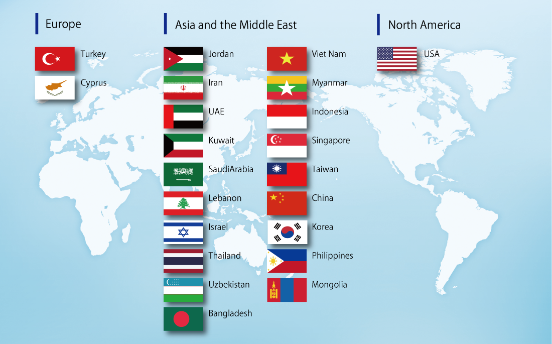 Global Network Map